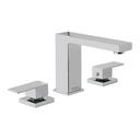 Mezcladora para lavabo taladros separados, cromo, FOSET KUBO