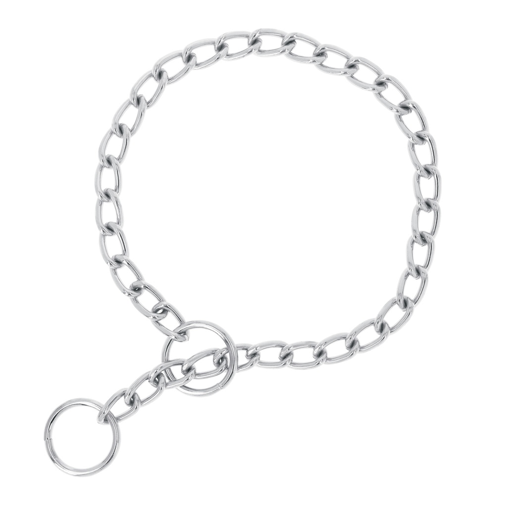 Collar de entrenamiento para perro, 55 cm, eslabón 3.5 mm