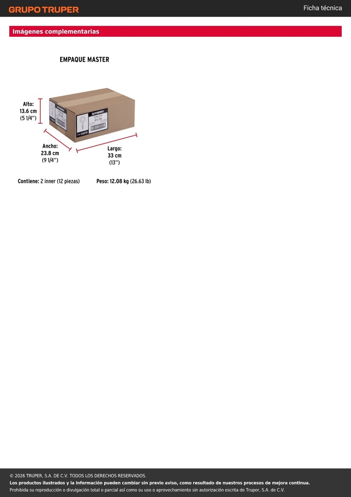 Bolsa con 72 armellas cerradas de 22 x 100, FIERO