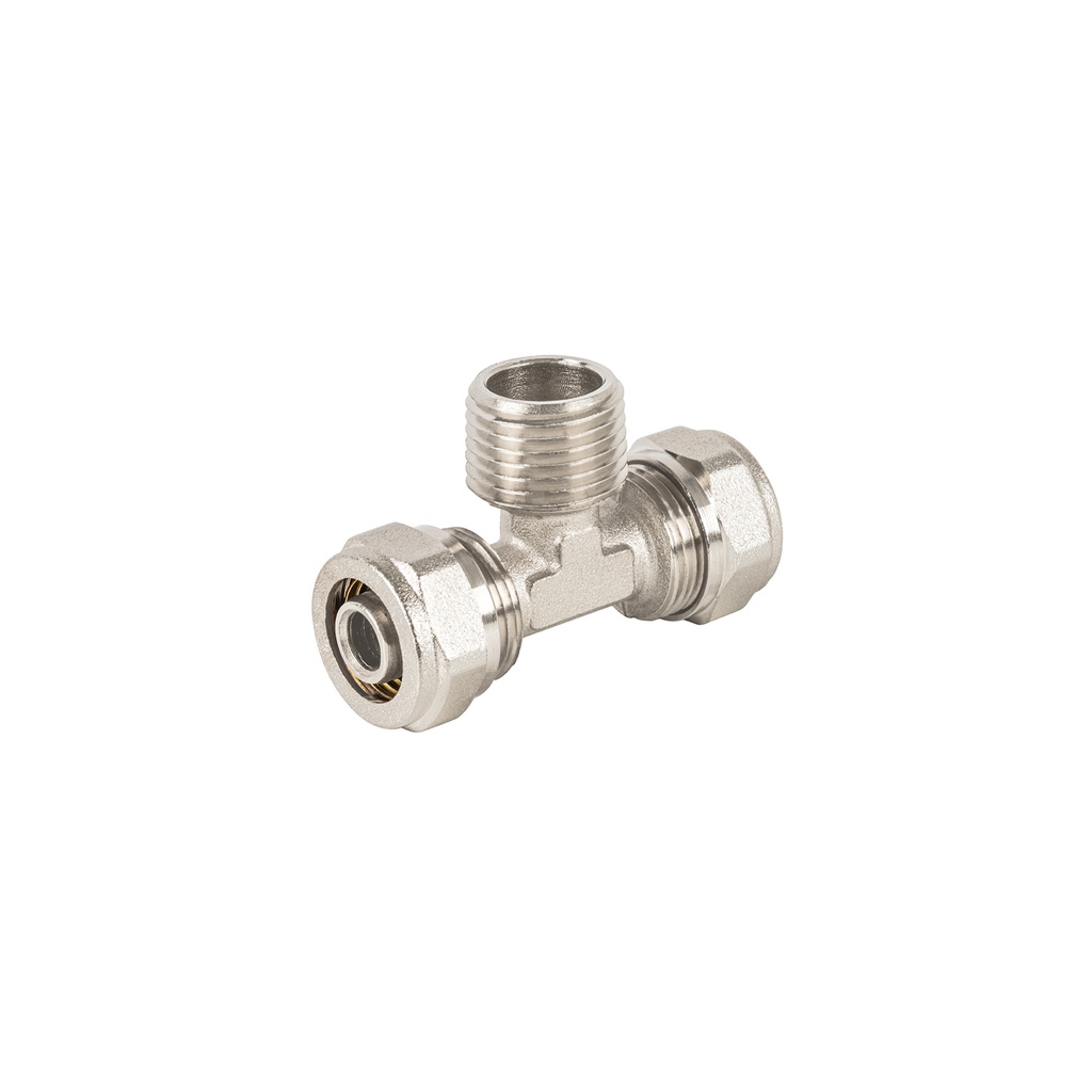 Tee macho para PEALPE, 1/2', FOSET