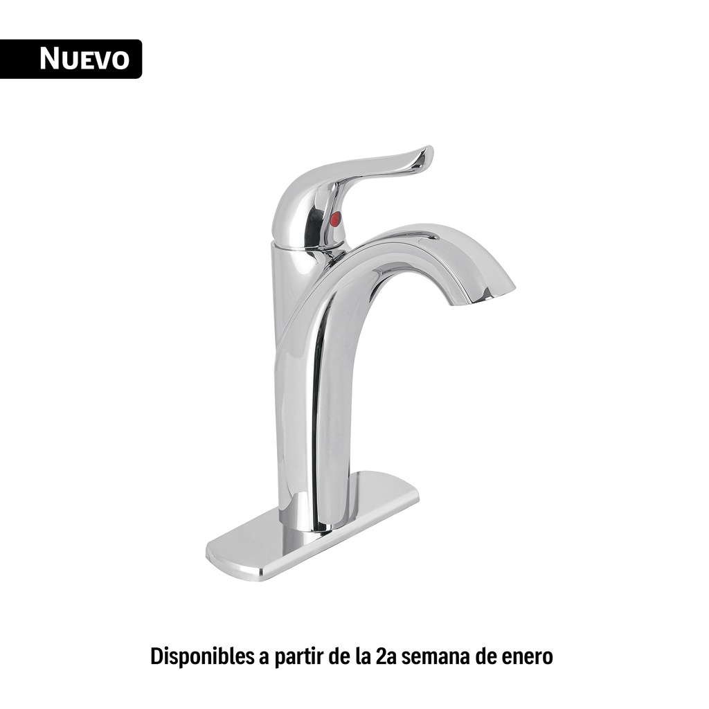 Monomando alto lavabo, cromo, FOSET AERO