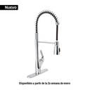 Monomando fregadero cromo, semi profesional, FOSET AERO