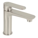 Monomando corto para lavabo, satín, FOSET RIVIERA