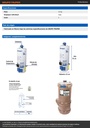 Calentador de depósito, 38L, 1 servicio, gas natural, FOSET