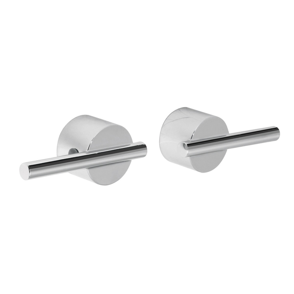Juego manerales mezcladora de pared, lavabo, cromo, ELEMENT