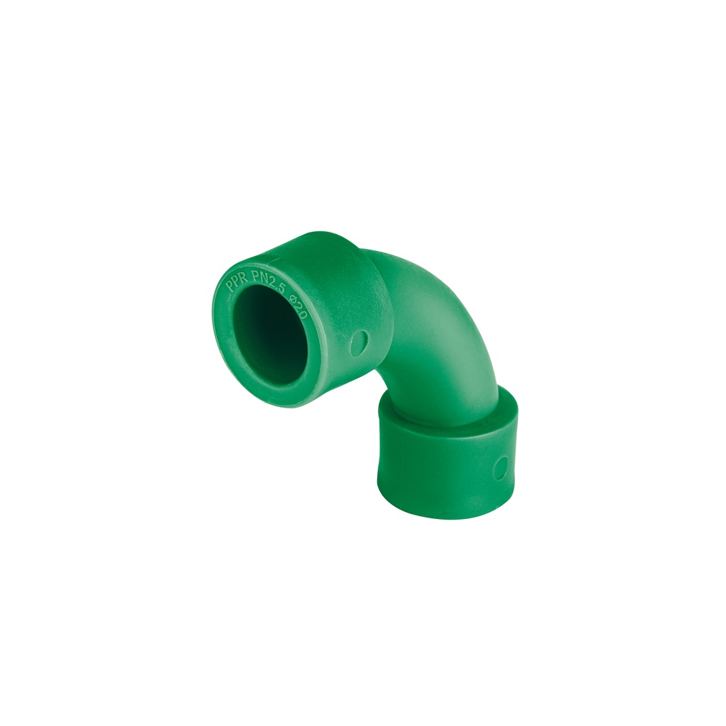 Curva 90° de PPR, 1/2' (20mm), FOSET