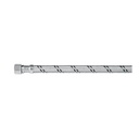 Manguera lavabo/fregadero, acero inox, 1/2' x 3/8', 40 cm