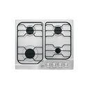Parrilla gas empotrable 60 cm, 4 quemadores, esmalte, FOSET