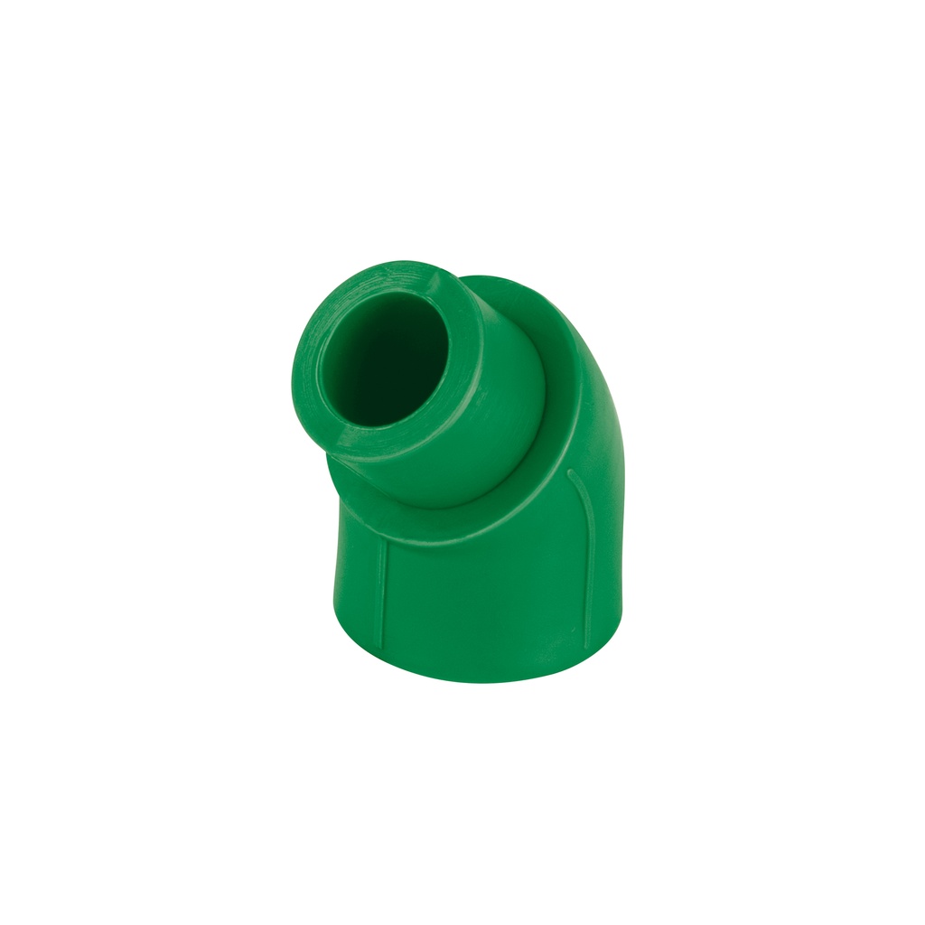 Codo 45° de PPR, 3/4' (25mm), macho-hembra, FOSET