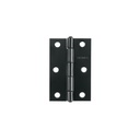 Bisagra rectangular 3' negra, HERMEX