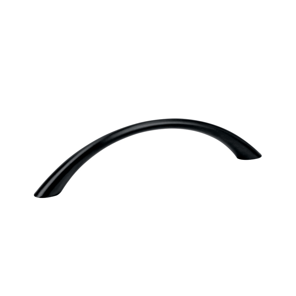 Jaladera de 96mm, línea Arco, negro, HERMEX