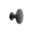 Perilla estilo 'Moderno' acabado negro, HERMEX