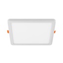 Luminario LED plafón 15W 6500K, ajustable, cuadrado, VOLTECK