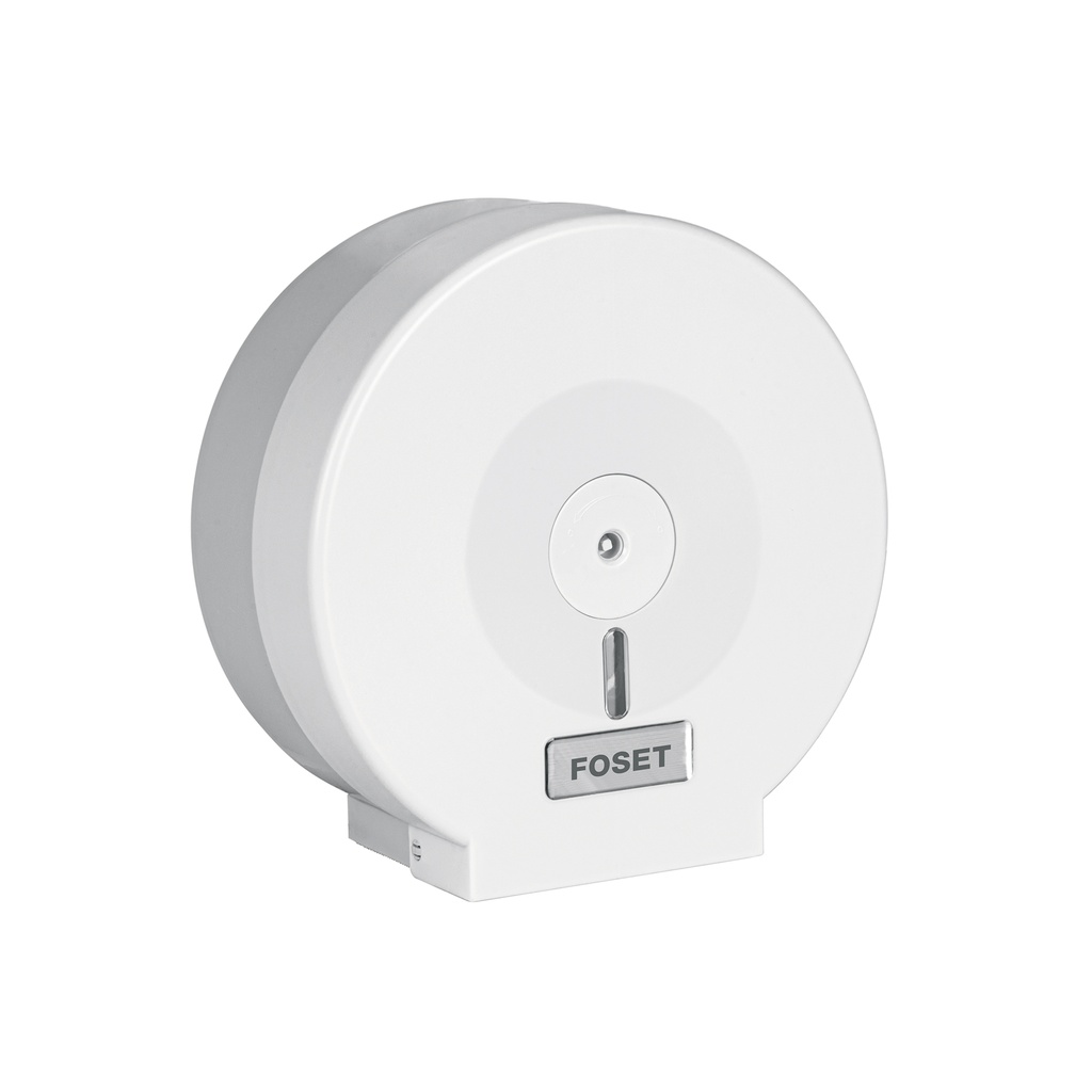 Portarrollo junior de ABS, blanco, FOSET BASIC