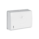 Dispensador chico para toallas de papel, blanco, FOSET BASIC