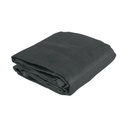 Toldo sombra 90%, raschel negro, 4m x 3m, FIERO