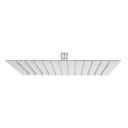 Regadera plato cuadrado 12' sin brazo, cromo, FOSET RIVIERA