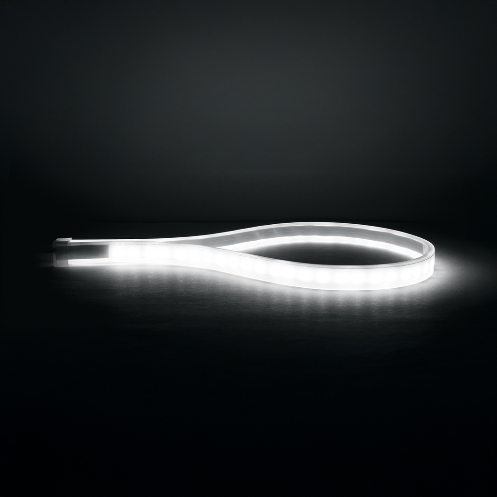 Par de Tiras LED secuenciales para auto 60cm blanco-amarillo