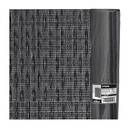 Rollo de malla sombra 80%, monofilamento negro, 1.85m x 15m