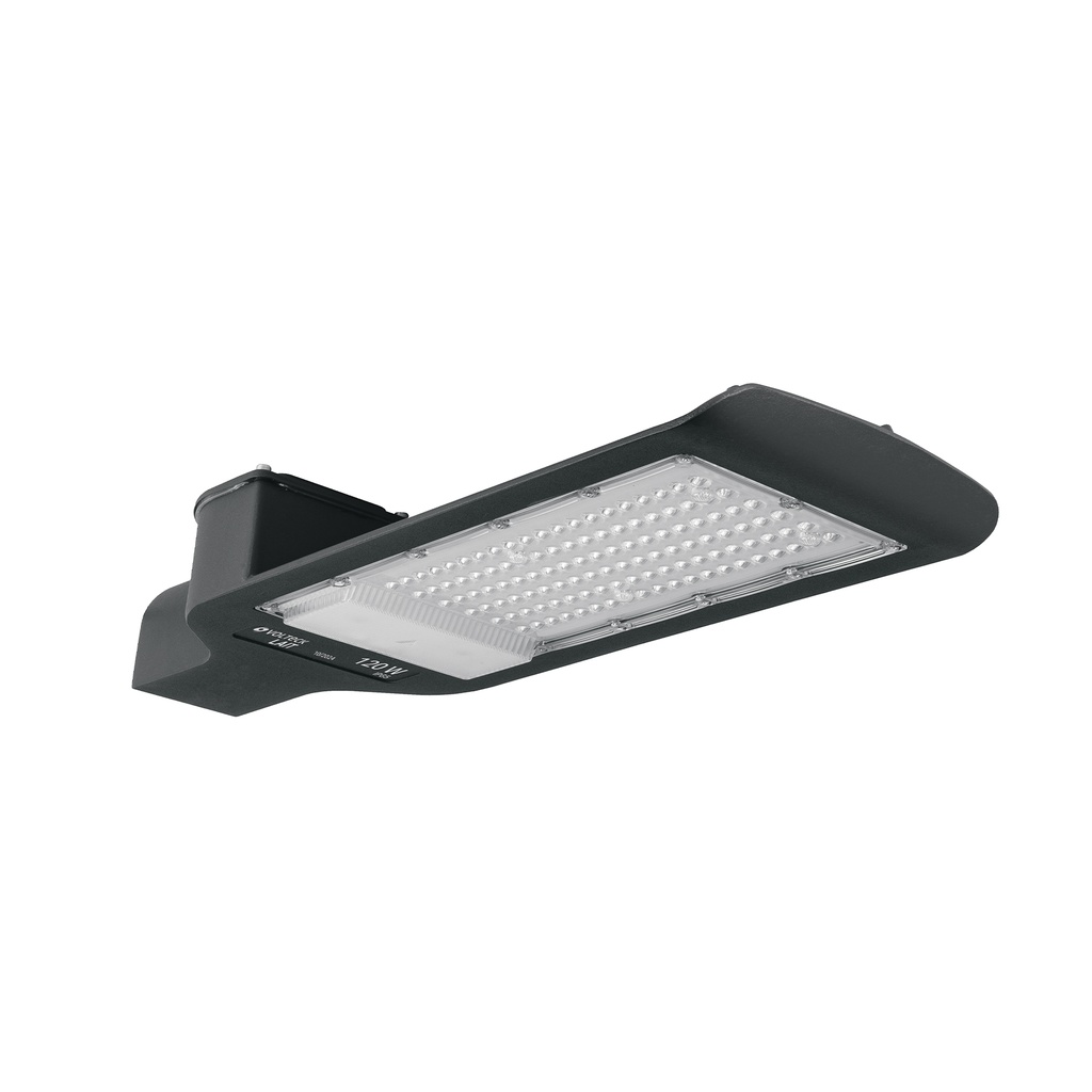 Luminario suburbano LED 120 W 6500 K, sensor de luz, VOLTECK