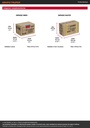 Pasador de sobreponer, modelo 31, cromo, HERMEX