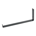 Ménsula vintage de acero negra 6 x 16', FIERO
