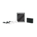 Sistema de iluminación Solar 6 W con 3 lámparas LED, VOLTECK