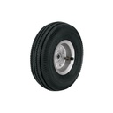 Rueda neumática 10' para eje lateral, TRUPER