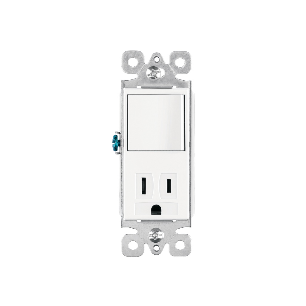 Interruptor-contacto, 2 polos + tierra, Classic, VOLTECK