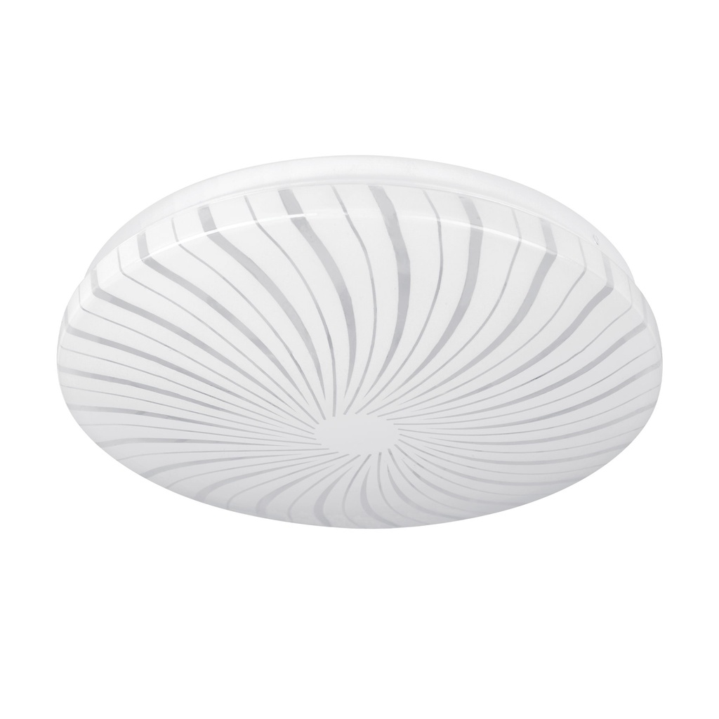 Luminario LED plafón decorativo 8W 6500K, espiral, BASIC