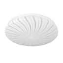 Luminario LED plafón decorativo 8W 6500K, espiral, BASIC