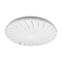Luminario LED plafón decorativo 18W 6500K, espiral, BASIC