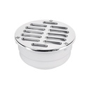 Coladera 5' universal,ABS,rejilla cromada 3 tornillos, FOSET