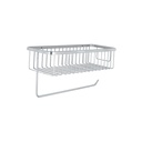 Portarrollo y especiero en cromo para cocina, FOSET RIVIERA