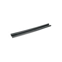 Guardapolvo con funda 95 cm, negro, HERMEX