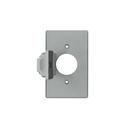 Placa contacto redondo, policarbonato,p/intemperie, Standard