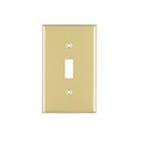 Placa para interruptor vertical, de aluminio, línea Standard