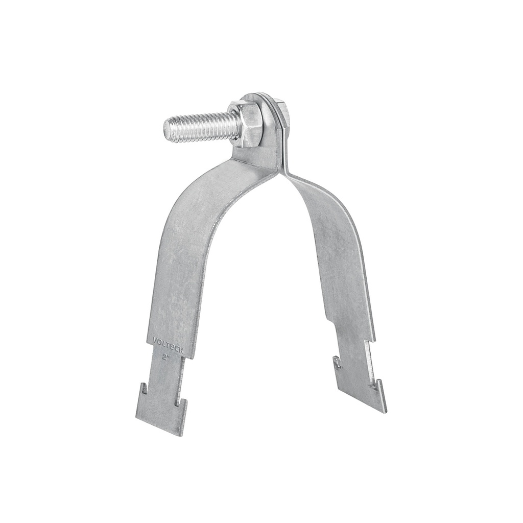 Abrazadera para perfil monocanal de 2', VOLTECK