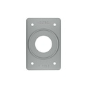 Placa para intemperie tipo FS, sencilla, de sobreponer