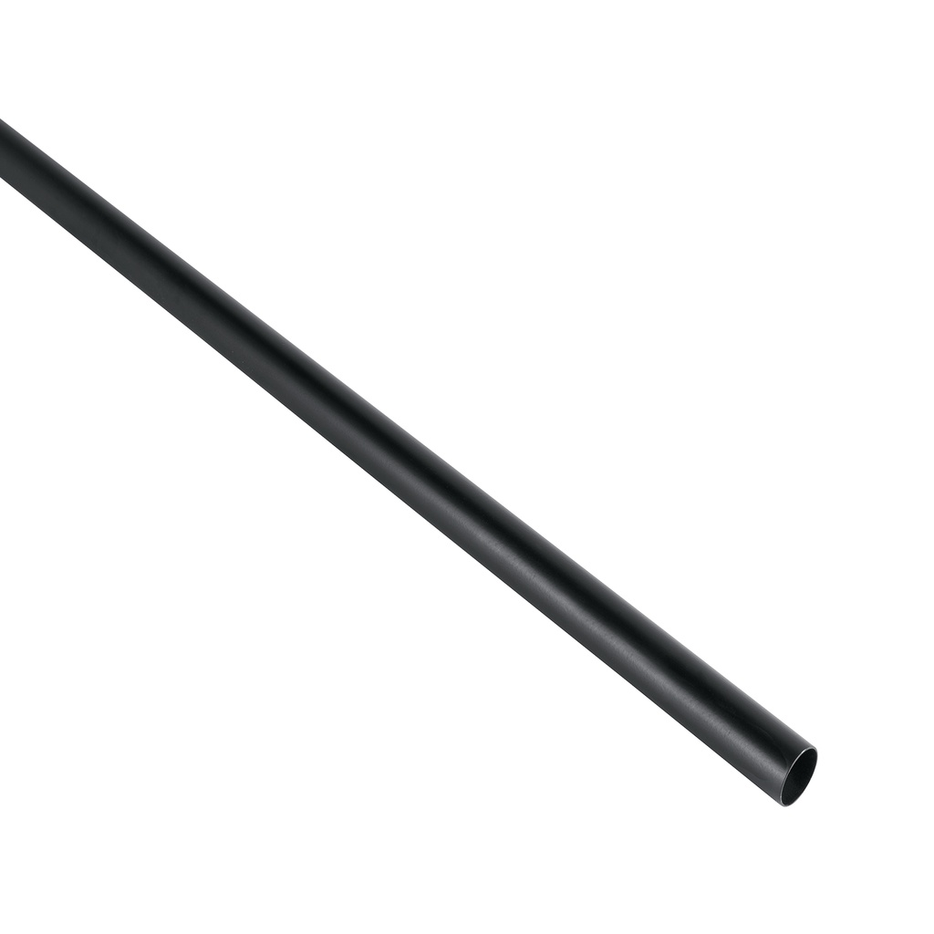 Tubo redondo de 3.0 m negro para closet, HERMEX