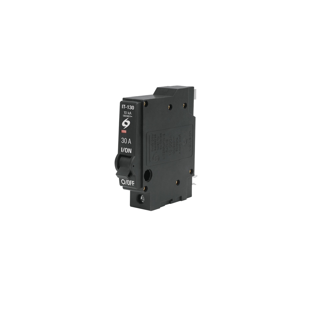 Interruptor de 1 polo 30A, enchufable, VOLTECK