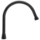Cuello largo para mezcladora de fregadero, negro mate, AQUA