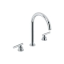 Mezcladora p/lavabo,taladros separados,palanca, cromo, TÚBIG