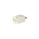 Multicontacto triple, tipo cubo, VOLTECK