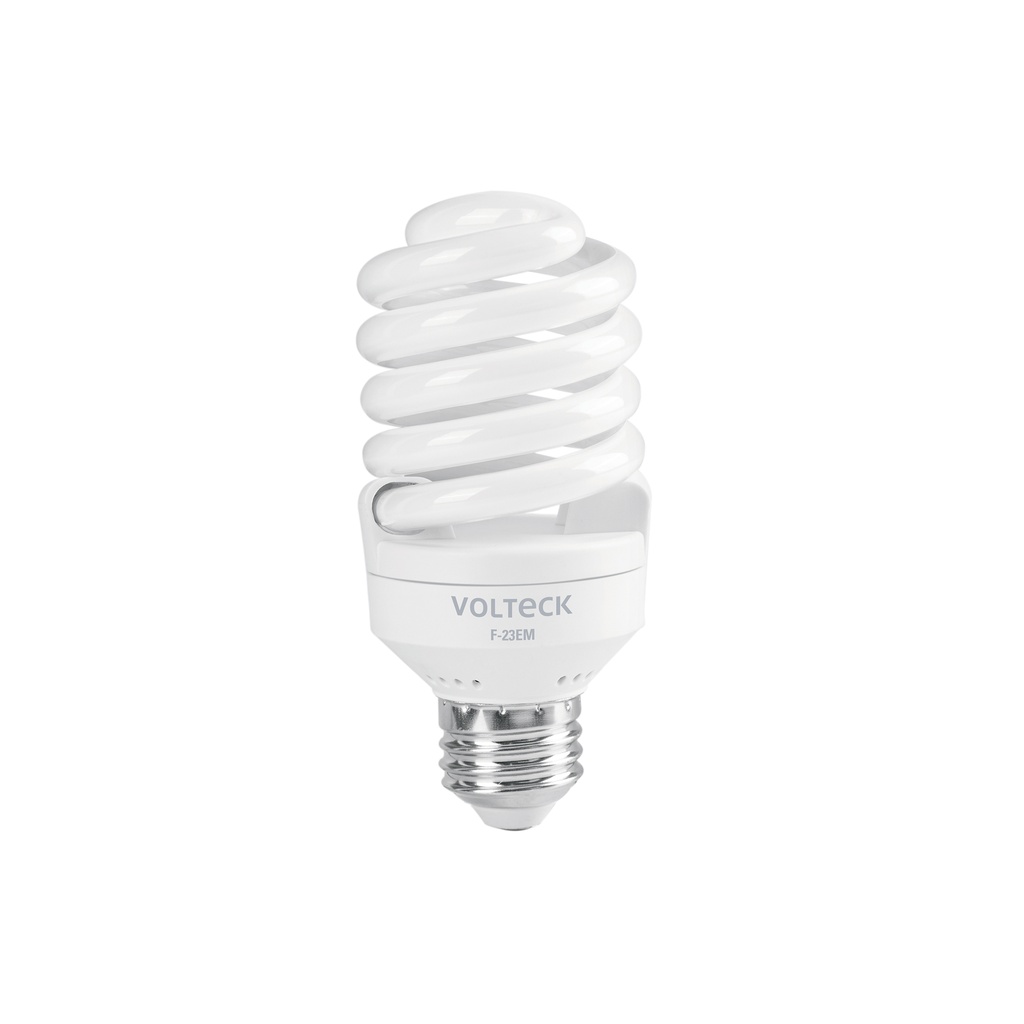 Lámpara espiral mini T2 23 W luz de día en blíster, VOLTECK