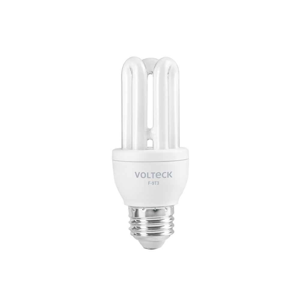Lámpara triple T3 9 W luz de día en blíster, VOLTECK