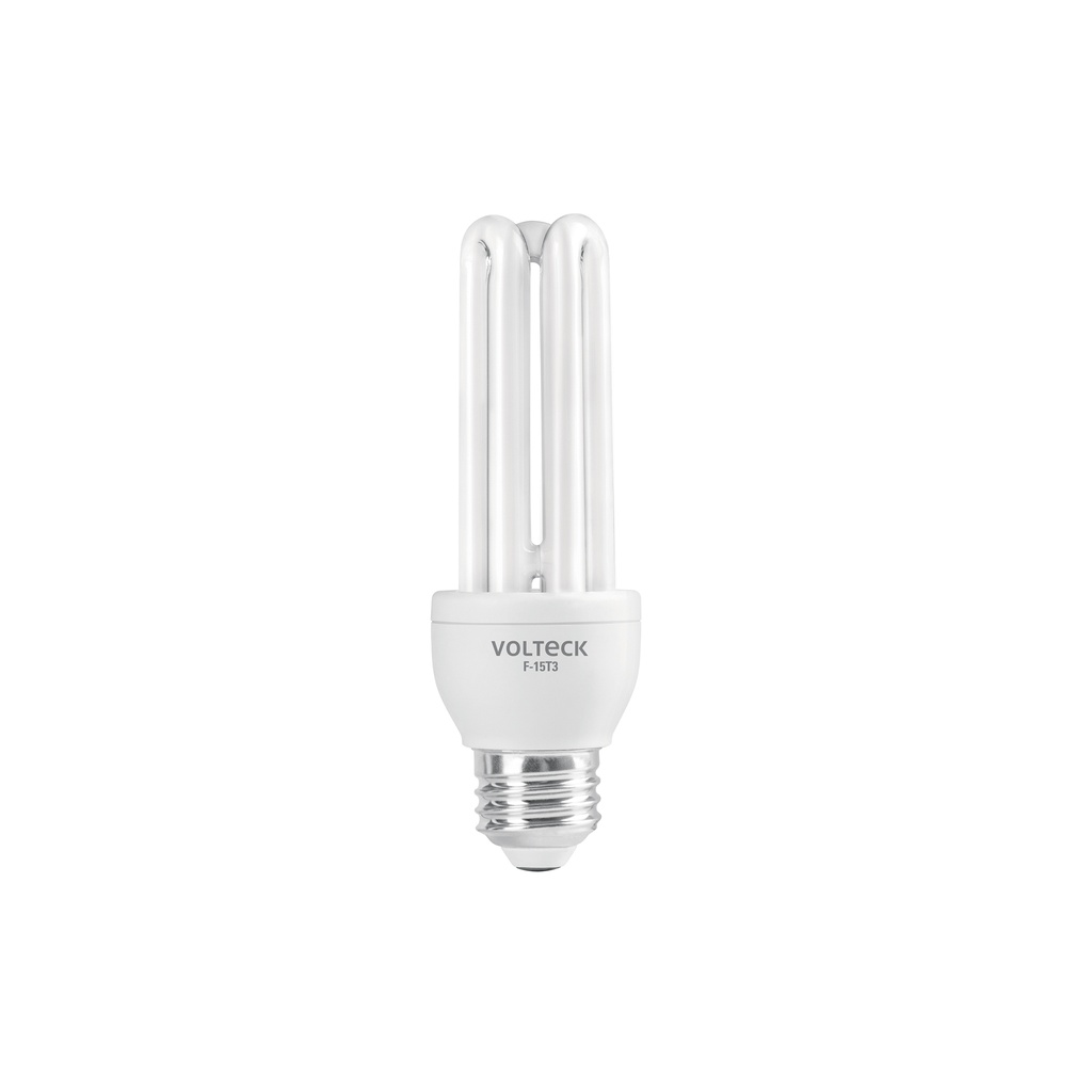 Lámpara triple T3 15 W luz de día en blíster, VOLTECK