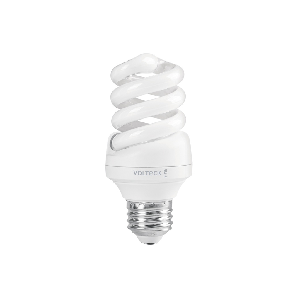 Lámpara espiral T3 11 W luz de día en blíster, VOLTECK