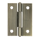 Bisagra rectangular 2' latón antiguo, HERMEX
