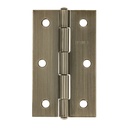 Bisagra rectangular 3-1/2' latón antiguo, HERMEX